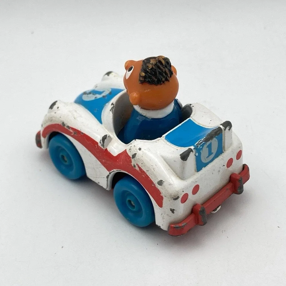 Vtg Sesame Street Bert Ernie Die-Cast Vehicle 1980s Playskool Car & Truck Lot #6
